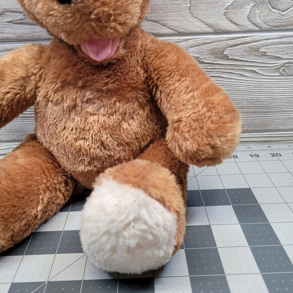 Build A Bear Workshop Plush Dog Toy Goofy Face‎ Floppy Ears Cheeky Tongue BAB - Picture 8 of 10